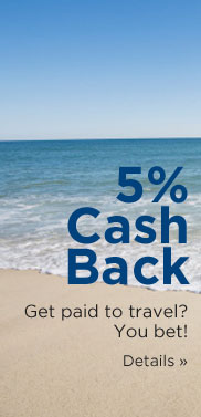 Get 5% cash back